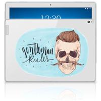 Tablet BackCover Lenovo Tab P10 Gentleman Skull - thumbnail