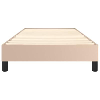 Boxspringframe kunstleer cappuccino 80x200 cm Boxspringframe kunstleer cappuccino 80x200 cm