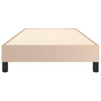 Boxspringframe kunstleer cappuccino 80x200 cm - thumbnail