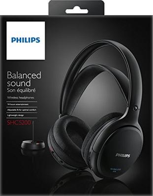 Hoofdtelefoon met Hoofdband Philips SHC5200/10 Zwart Wireless