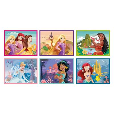 Clementoni blokpuzzel disney princess, 12st.