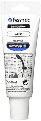 Kirchhoff FERMIT siliconen maandverband, wit, 100 ml - 98690140 Kirchhoff FERMIT siliconen maandverband, wit, 100 ml - 98690140
