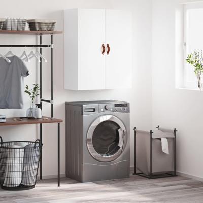 Wandkast 69,5x34x90 cm wit