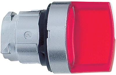 Schneider Electric ZB4BD204 ZB4BD204 (Ø) 22 mm Chroom, Rood 1 stuk(s)