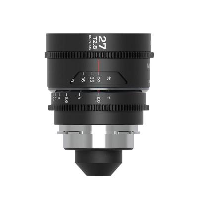 Laowa Nanomorph 27mm T2.8 1.5X S35 (Silver) (Cine) Arri PL/EF