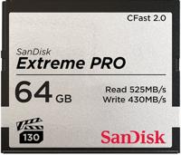 Sandisk Extreme Pro CFAST 2.0 64GB 525MB/s VPG130 - thumbnail