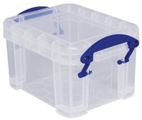 Really Useful Box 0,14 liter, transparant - thumbnail