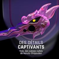 Lexip X TSUME Naruto Shippuden Headset 1 Over Ear headset Kabel, Bluetooth Stereo Zwart/lila Headset, Volumeregeling, Microfoon uitschakelbaar (mute) Gamen - thumbnail