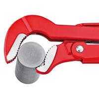Knipex Pijptang S-vormig rood poedergecoat 420 mm - 8330015 - thumbnail