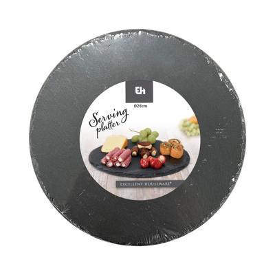 Serveerplateau leisteen Ø28cm