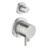 Best Design Thermostaatkraan Ore Weel Inbouw 2-Weg Pull & Push RVS - thumbnail