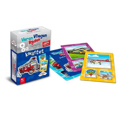 Boosterbox Identity games varen, vliegen, rijden junior kwartet