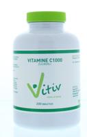 Vitiv Vitamine C1000 zuurvrij 200 Tabletten - thumbnail