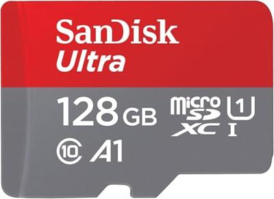 Sandisk microSDXC geheugenkaart - 128GB - Mobile Ultra Sandisk microSDXC geheugenkaart - 128GB - Mobile Ultra