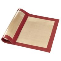 Xavax siliconen bakmat hoekig 40 x 30 cm rood-bruin - thumbnail