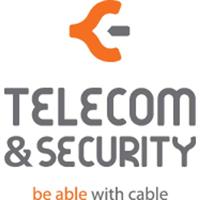 Telecom Security KCM Cinch-connector Stekker, recht Aantal polen: 2 1 stuk(s) - thumbnail