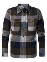 Petrol Industries Heren Twill Overhemd Desert Palm - S - thumbnail