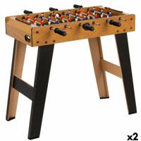 Tafelvoetbal Colorbaby 70 x 65 x 37 cm (2 Stuks) - thumbnail