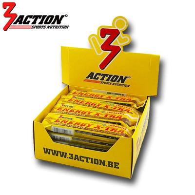 3ACTION Oat energy bar banaan 45 gram - displaydoos 20 stuks - 1202030016
