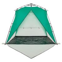 strandtent 4-persoons waterdicht snelontgrendeling zeegroen - thumbnail
