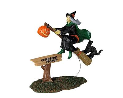 Lemax curbside pickup halloween figuur Spooky Town 2022
