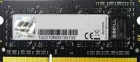 G.Skill 4GB DDR3-1600 SQ Werkgeheugenmodule voor laptop DDR3 4 GB 1 x 4 GB 1600 MHz 204-pins SO-DIMM F3-12800CL11S-4GBSQ - thumbnail