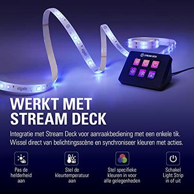 Elgato Verlengstuk voor Light Strip ledstrip Elgato Verlengstuk voor Light Strip ledstrip
