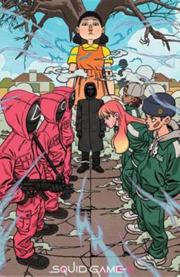 Poster Squid Game - 3 Bazbon 61x91,5cm