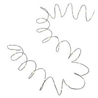 Mini LED Kerstverlichting voor binnen 100 lampjes extra warm wit 10 meter zwart - thumbnail