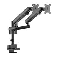 ACT Monitorarm max 35 office solid pro, mechanische veer, 2 monitoren - thumbnail