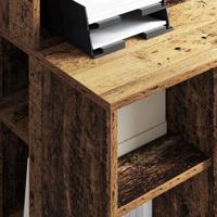 Bureau met opbergruimte met plank Oud Hout 90 x 48 x 101,5 cm - thumbnail