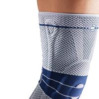 Bauerfeind GenuTrain met Siliconenboord (Tweedekans) Kniebrace - 4C - Universeel - Zwart - thumbnail