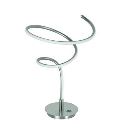Highlight Design tafellampCurle nikkel Ø 27cm - T1570.30