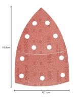 Bosch Accessoires Schuurblad | G180 | Wp | 11 Gaten | Velc | 10-delig - 2609256A65 - thumbnail