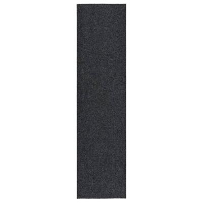 Droogloopmat 100x400 cm antracietkleurig