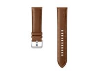 Samsung Stitch Leather Armband ET-SLR84, horlogeband voor Galaxy Watch3 met 22 mm bandbreedte, echt leren armband in bruin - thumbnail