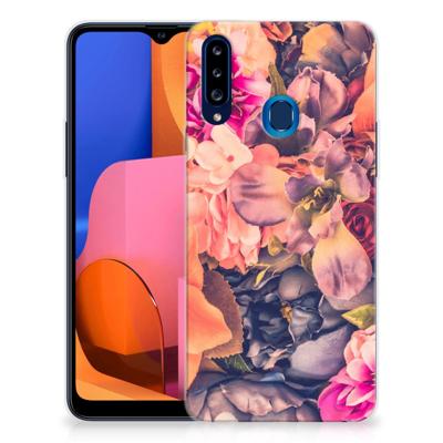 Samsung Galaxy A20s | TPU Case | Bosje Bloemen