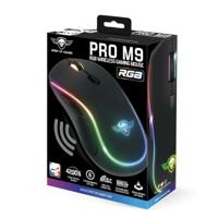 Muis Spirit of Gamer Pro M9 RGB Zwart - thumbnail