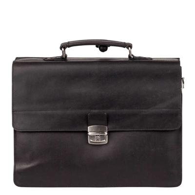Burkely Vintage Dean briefcase-Black
