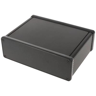Hammond Electronics 1455T1202BK Universele behuizing 120 x 165 x 52 Aluminium Geëxtrudeerd Zwart 1 stuk(s) Hammond Electronics 1455T1202BK Universele behuizing 120 x 165 x 52 Aluminium Geëxtrudeerd Zwart 1 stuk(s)