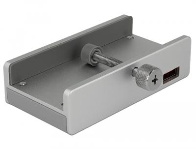 DELOCK Externe USB 3.0 4-poorts hub met borgschroef