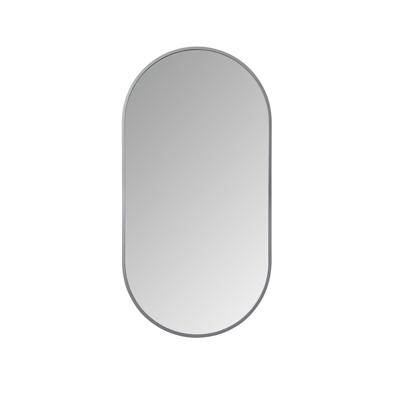 LED-Spiegel Ovaal BWS Colorato Met Verwarming 100x50 cm Gunmetal