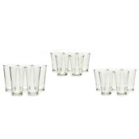 Glazenset S18091/BHA Transparant Glas 6 x (51 cl) / 6 x (34 cl) / 6 x (23 cl) - thumbnail