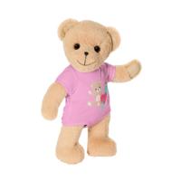 Baby Born Knuffelbeer Teddy Roze - thumbnail