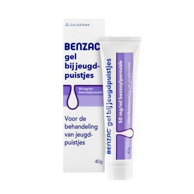 Benzac Gel bij Jeugdpuistjes 50 mg/ml