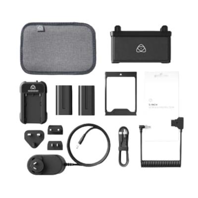 Atomos 5-inch monitor- en recorderaccessoireset met voedingsopties, SSD-caddy, schermbeschermer en zonnekap (versie II)