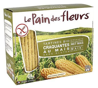 Le Pain Des Fleurs Crackers Maïs - thumbnail