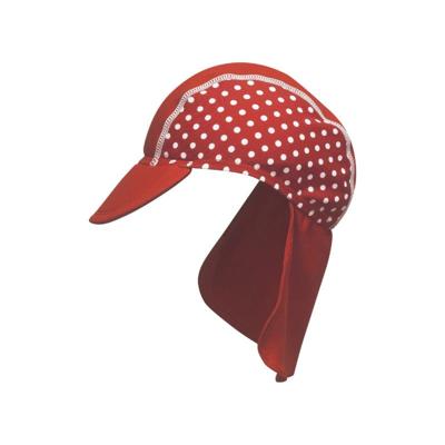 Playshoes zwemcap Stippen Rood Wit-49 cm