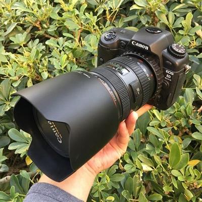Niet-werkende nep dummy DSLR camera model foto studio rekwisieten met met 24-70 lens & kap voor Canon EOS 5D Mark IV
