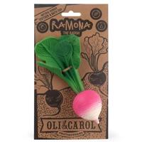 Bijtspeeltje Ramona de Radijs - OLI & CAROL roze - thumbnail